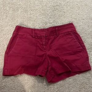 Ann Taylor Loft, 00, Red Shorts